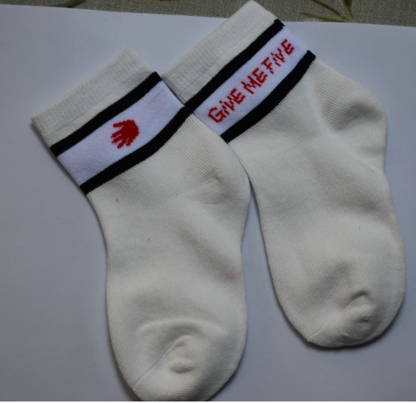 Kids Socks 100% cotton and breathable. 
